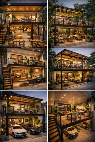 Mezannine Cafe Modern di Cimahi Selatan